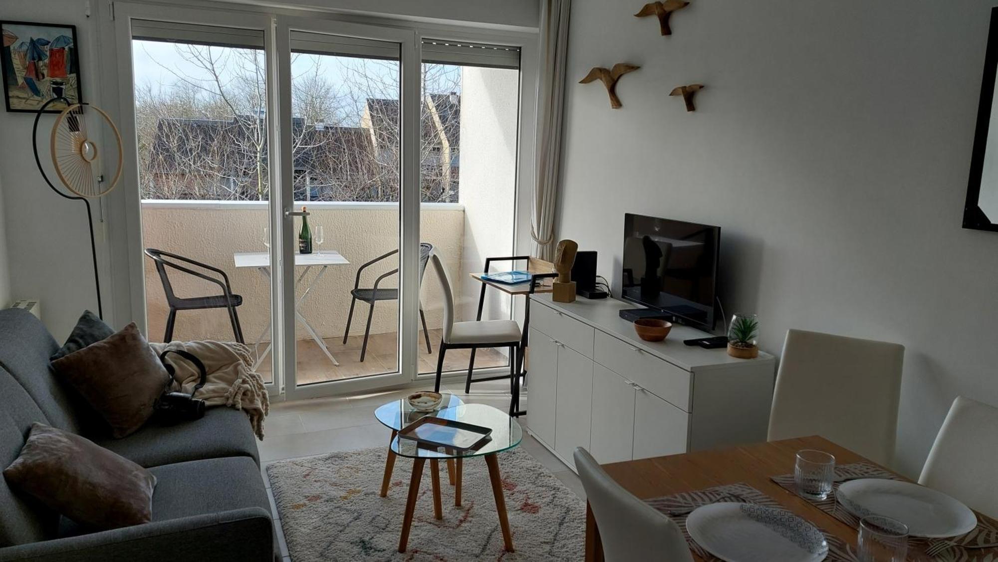 Apartamento Les 3 Mouettes A Cabourg - Cote Normande Exterior foto